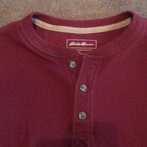 Eddie Bauer outdoor Henley shirt
